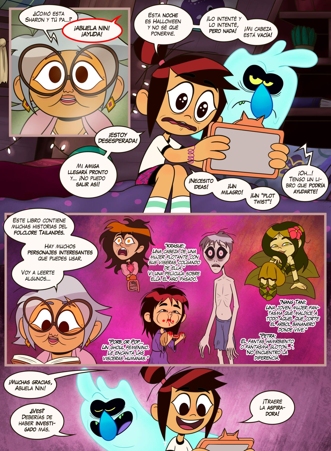 All Ghouls' Eve page 9 full