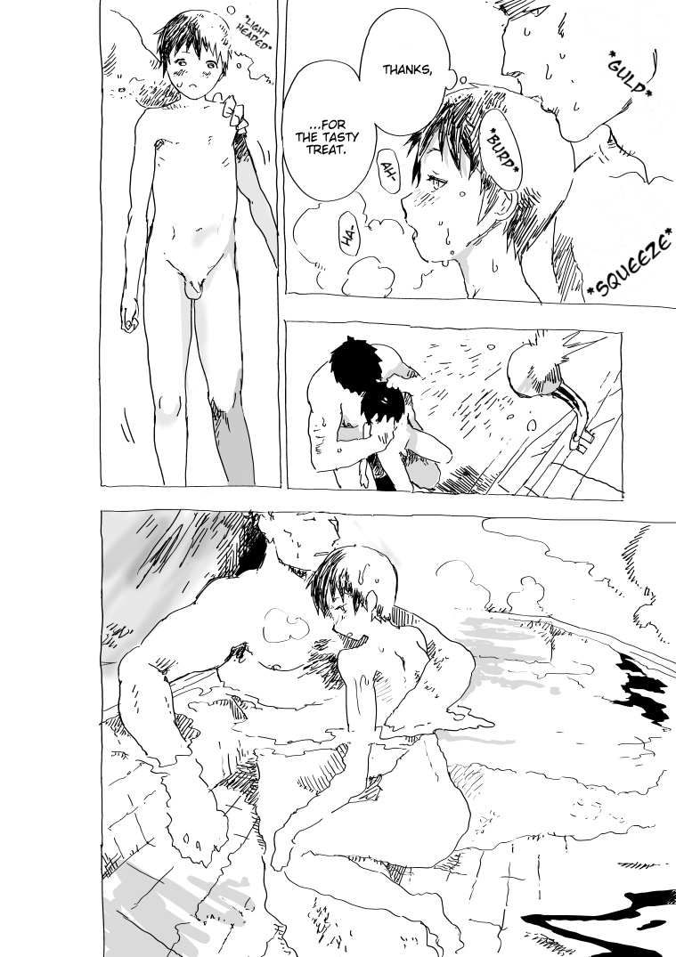 Kodoku Shonen to yasu gekkyu oyaji no sento ya apatodattari no ero manga | Lonely Boy &amp; Lowly Paid Salaryman in the bathhouse and his apartment Erotic Manga page 7 full