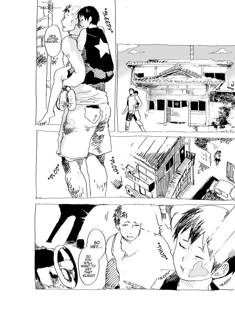Kodoku Shonen to yasu gekkyu oyaji no sento ya apatodattari no ero manga | Lonely Boy &amp; Lowly Paid Salaryman in the bathhouse and his apartment Erotic Manga page 9 full