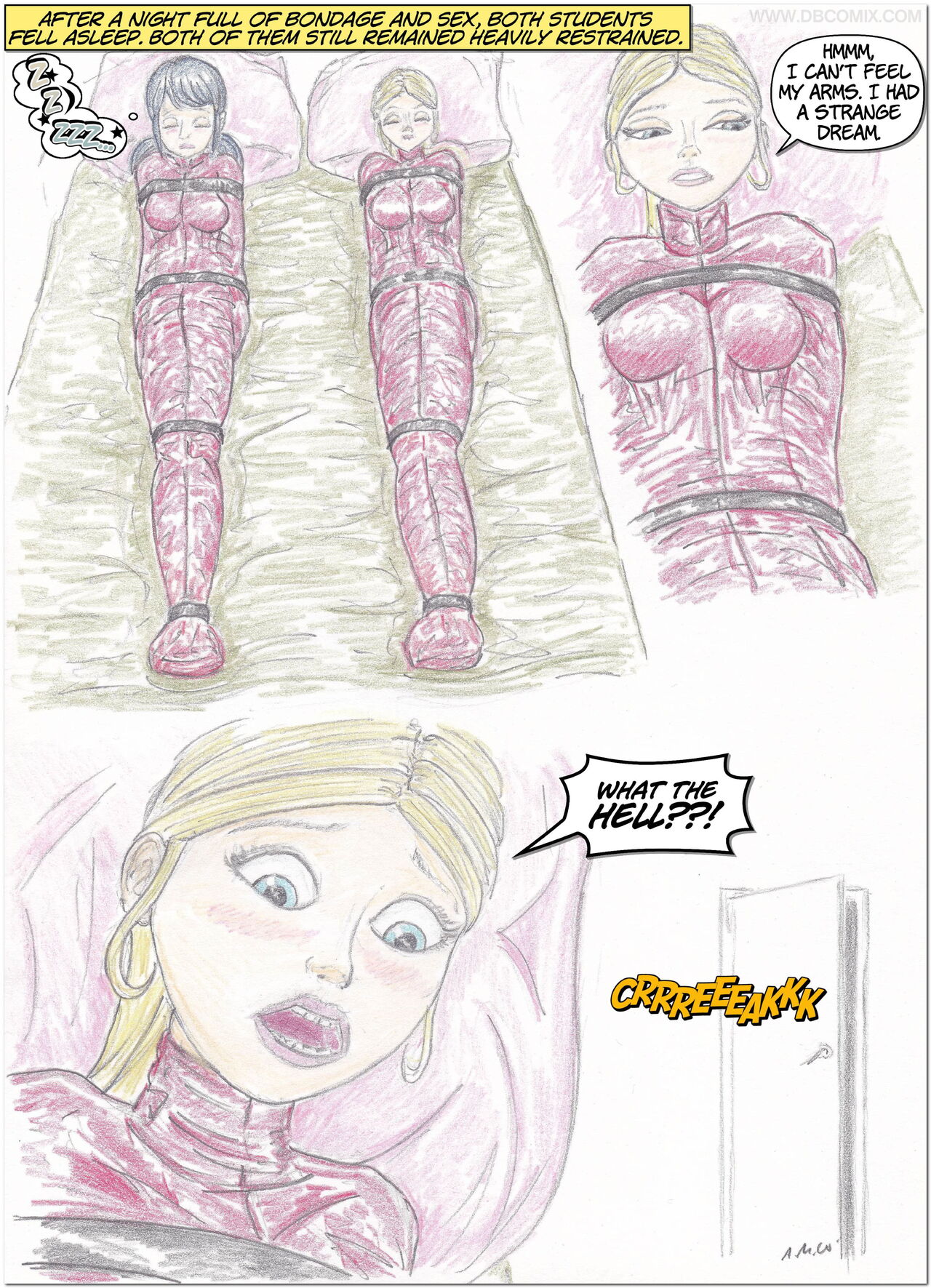 Chloe &amp; Marinette Troubles in Art School 4 page 2 full