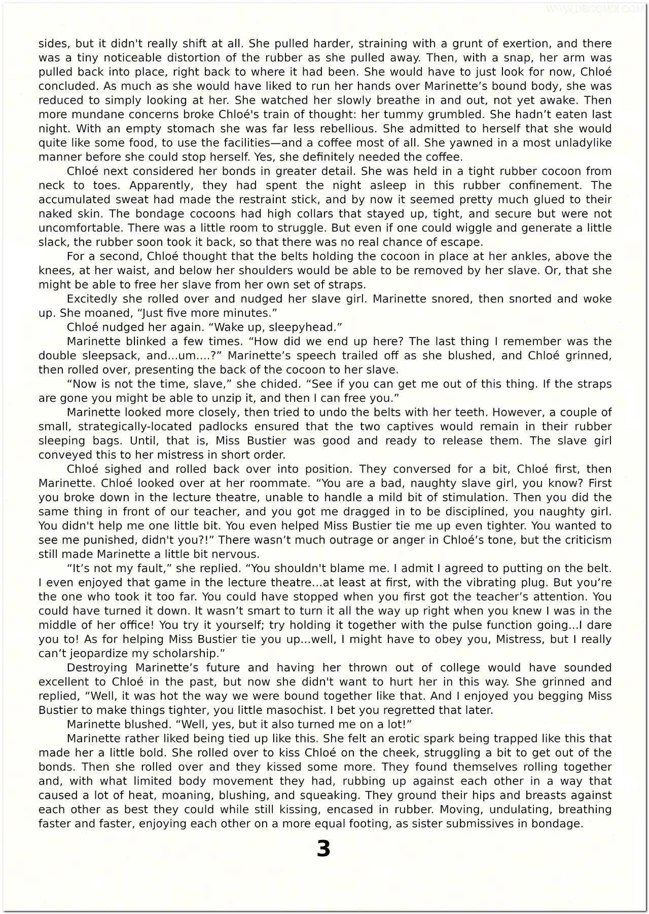 Chloe &amp; Marinette Troubles in Art School 4 page 4 full