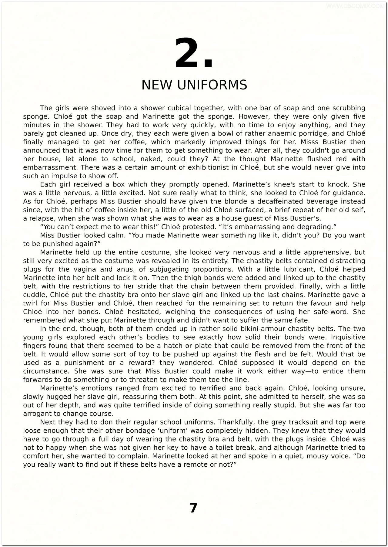 Chloe &amp; Marinette Troubles in Art School 4 page 8 full