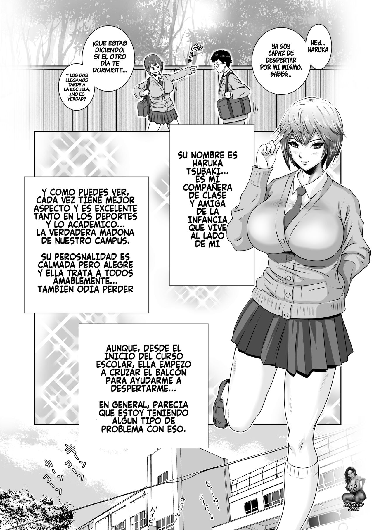 Netorare Osananajimi Haruka-chan Kiki Ippatsu!! | ¡¡Cuckeado por mi amiga de la infancia Haruka, el momento critico!! page 5 full