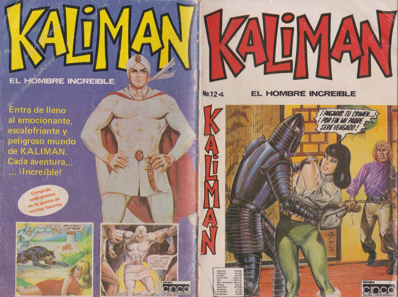 Kalimán – el hombre increíble page 1 full
