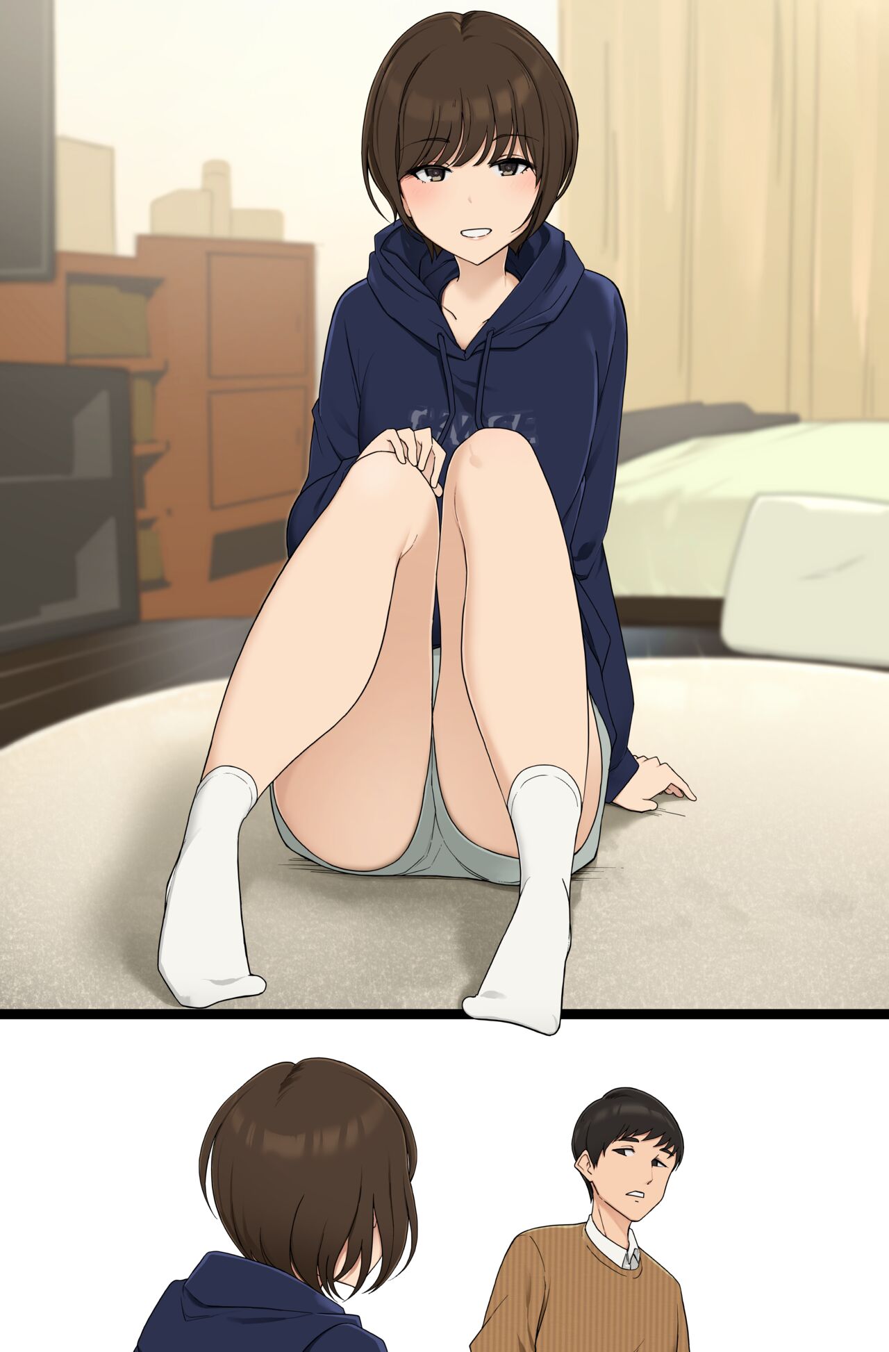 Namaiki Bakkari Iu kedo Sugu Wakaraserarechau Kouhai-chan page 6 full