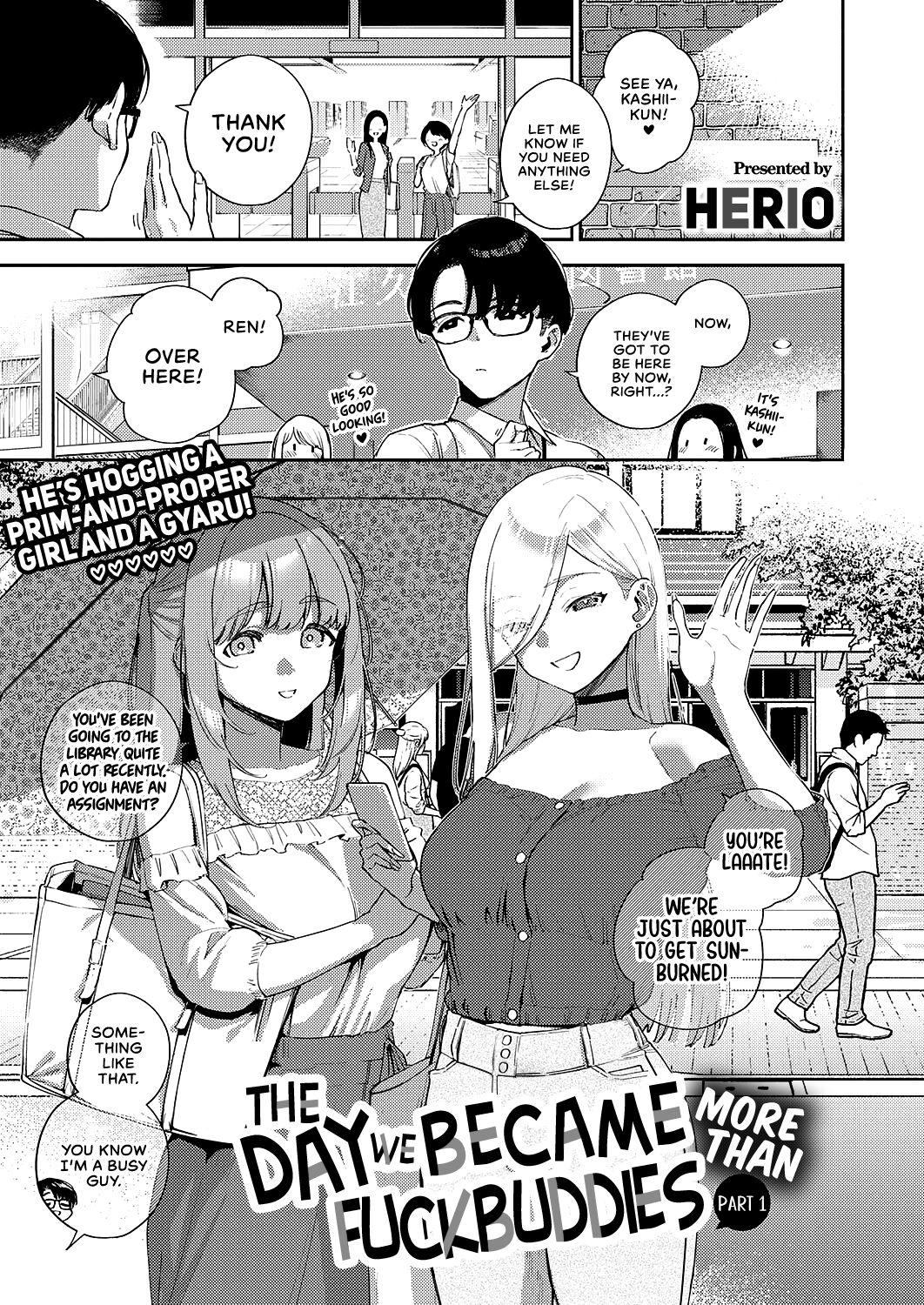 Bokura ga Sefure ja Nakunaru Hi -Zenpen- | The Day We Became More Than Fuckbuddies - Part 1 page 1 full