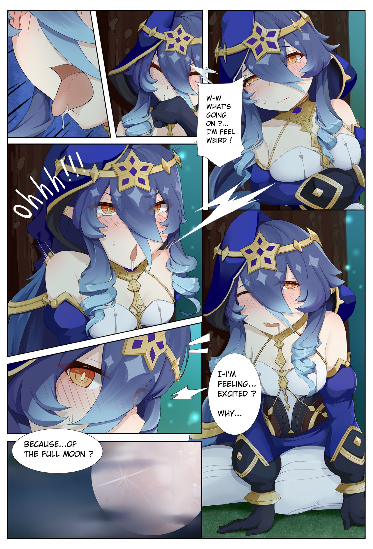 Layla The Sleepy Wolf page 2 full