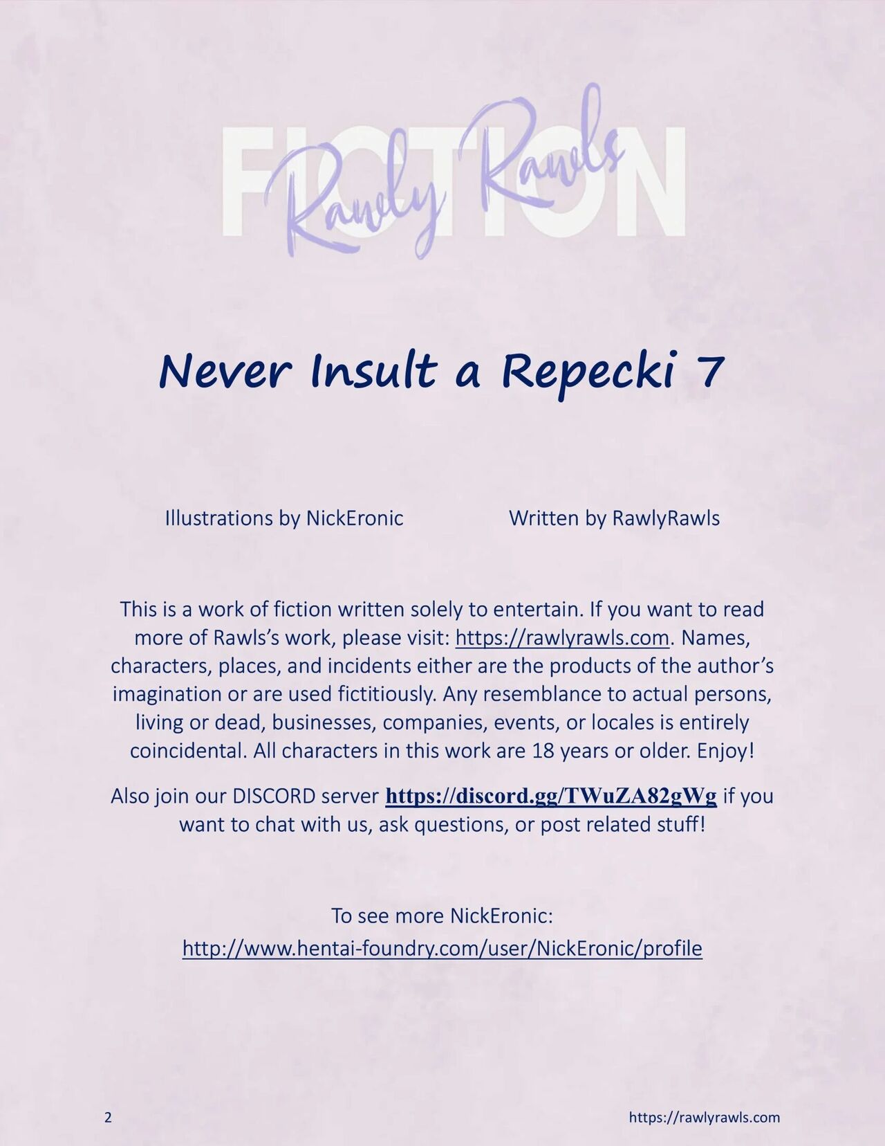 Never Insult a Repecki  - 7 - english page 2 full