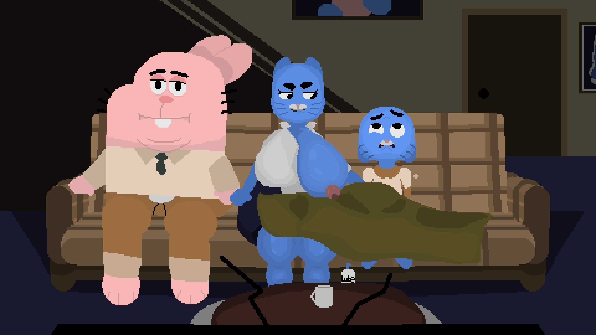 The Watterson House Watches A Film page 3 full