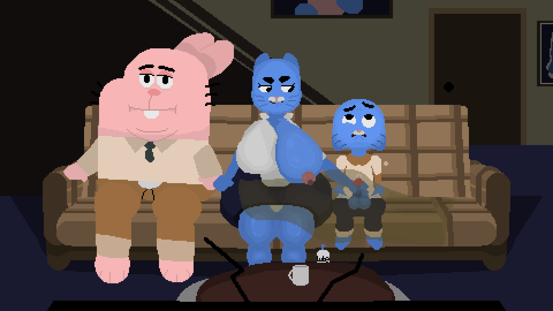 The Watterson House Watches A Film page 4 full