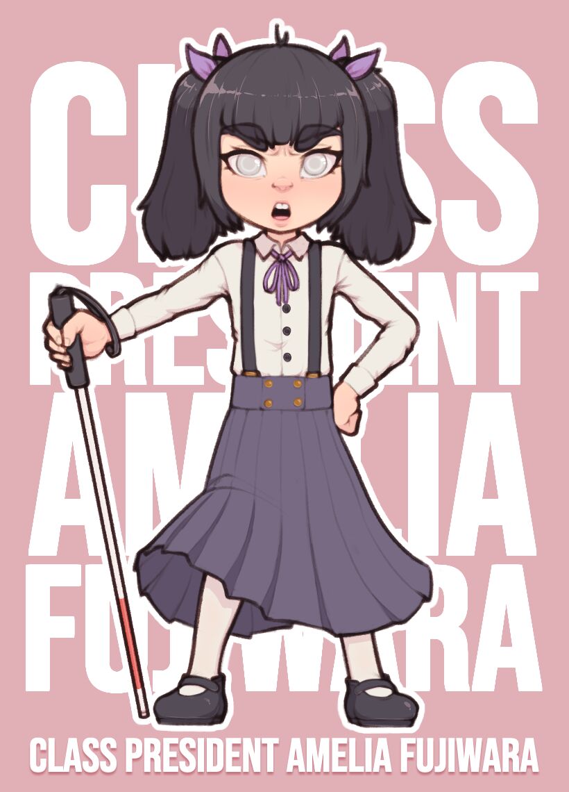 Class President Amelia Fujiwara page 1 full