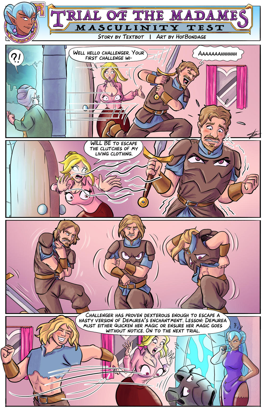 Trial of the Madames: Masculinity Test page 2 full