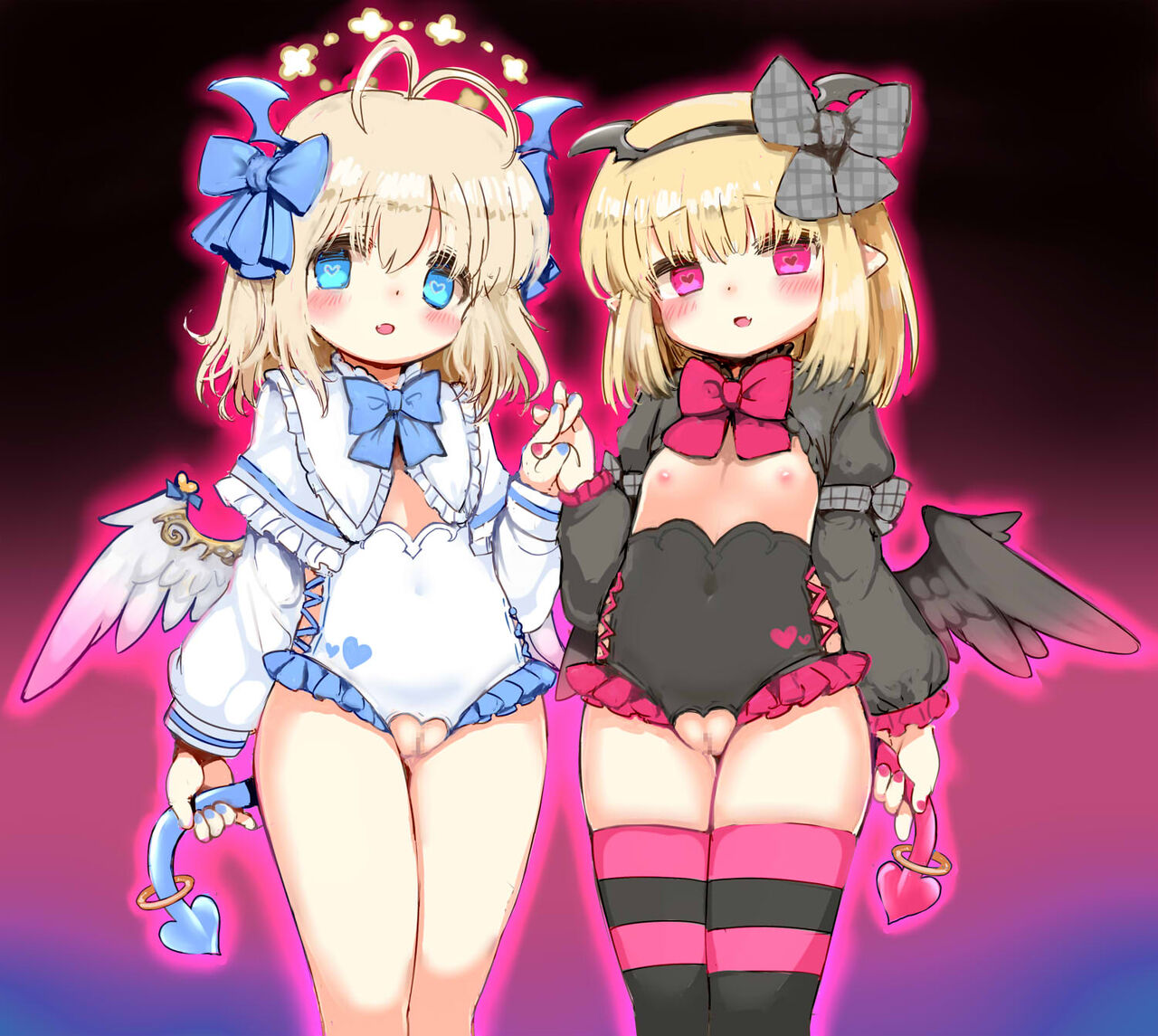 Yamihane-chan to Tenhane-chan ga Succubuska Shimashita page 6 full