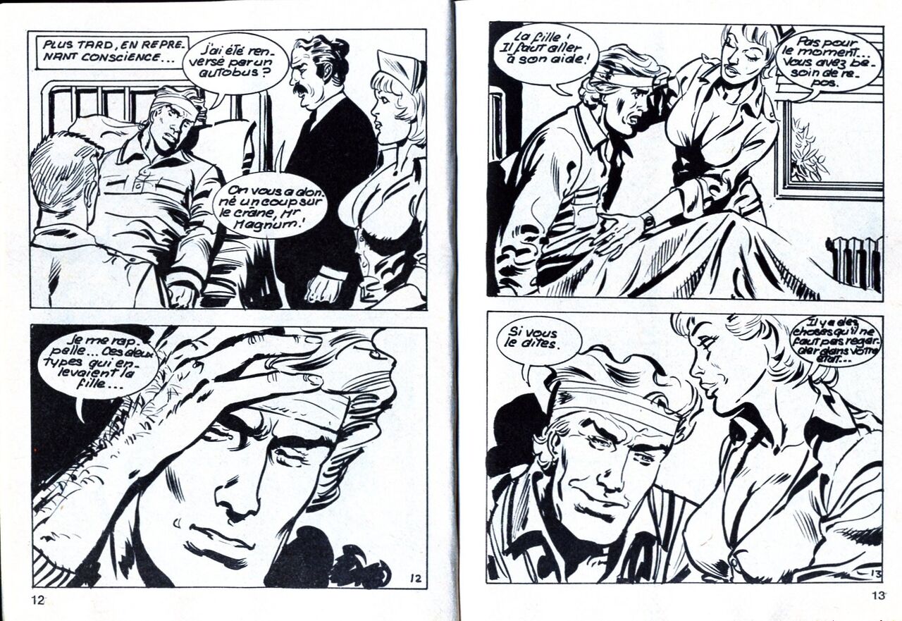 PFA - Erotissima #17 Magnum Une fille avec un tas d'ennuis - b Lady Love et le bandit page 8 full