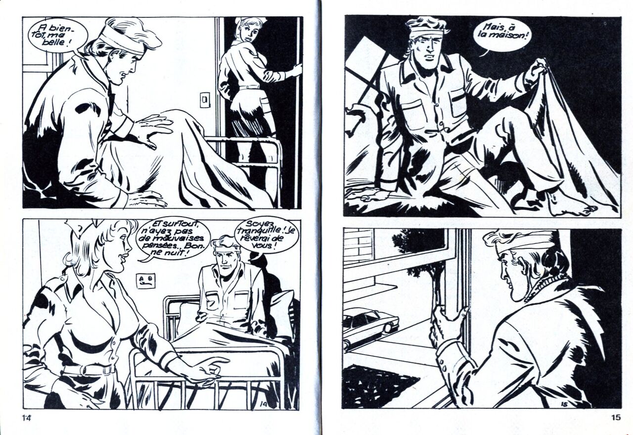 PFA - Erotissima #17 Magnum Une fille avec un tas d'ennuis - b Lady Love et le bandit page 9 full