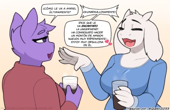 Asriel In College cover
