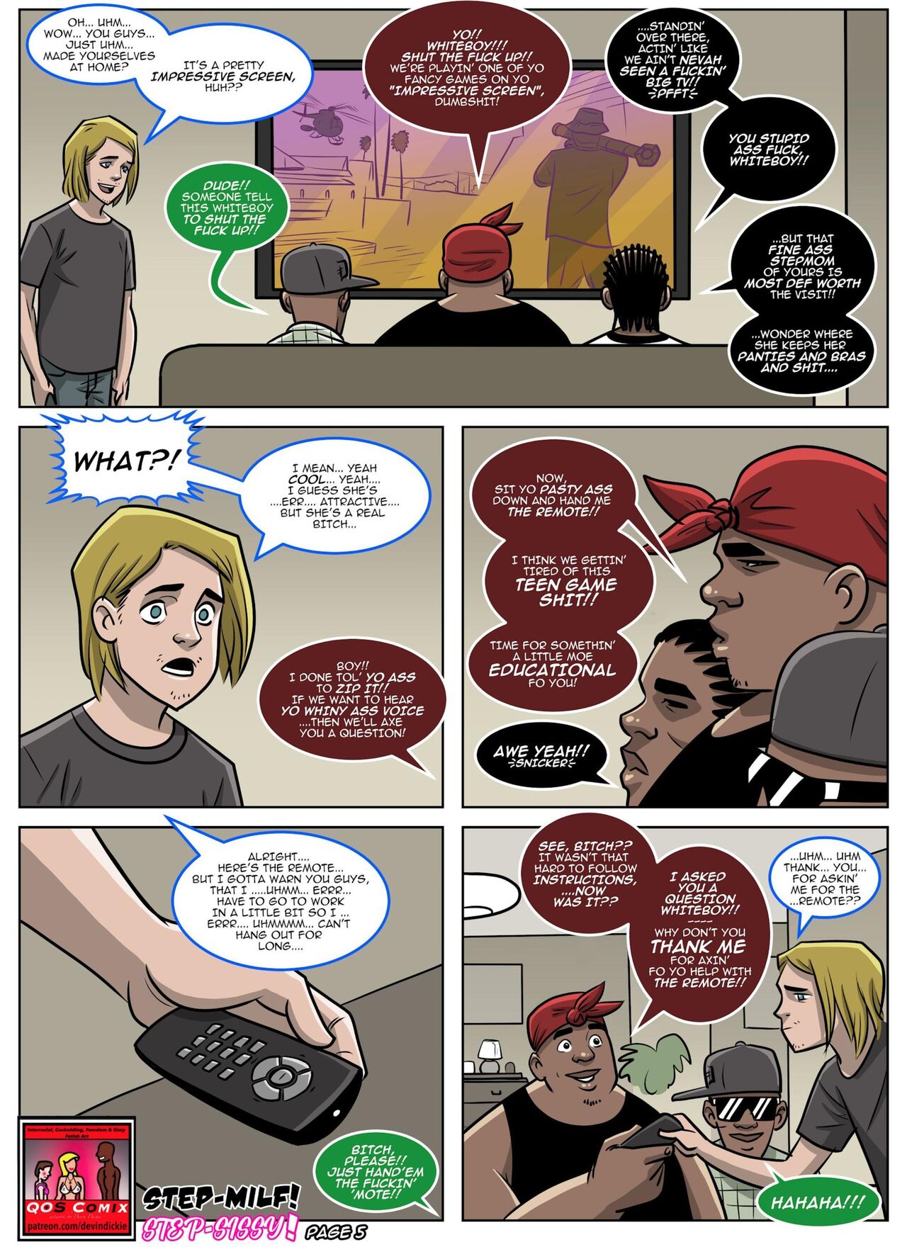 Devin Dickie - Step-Milf, Step-Sissy page 6 full