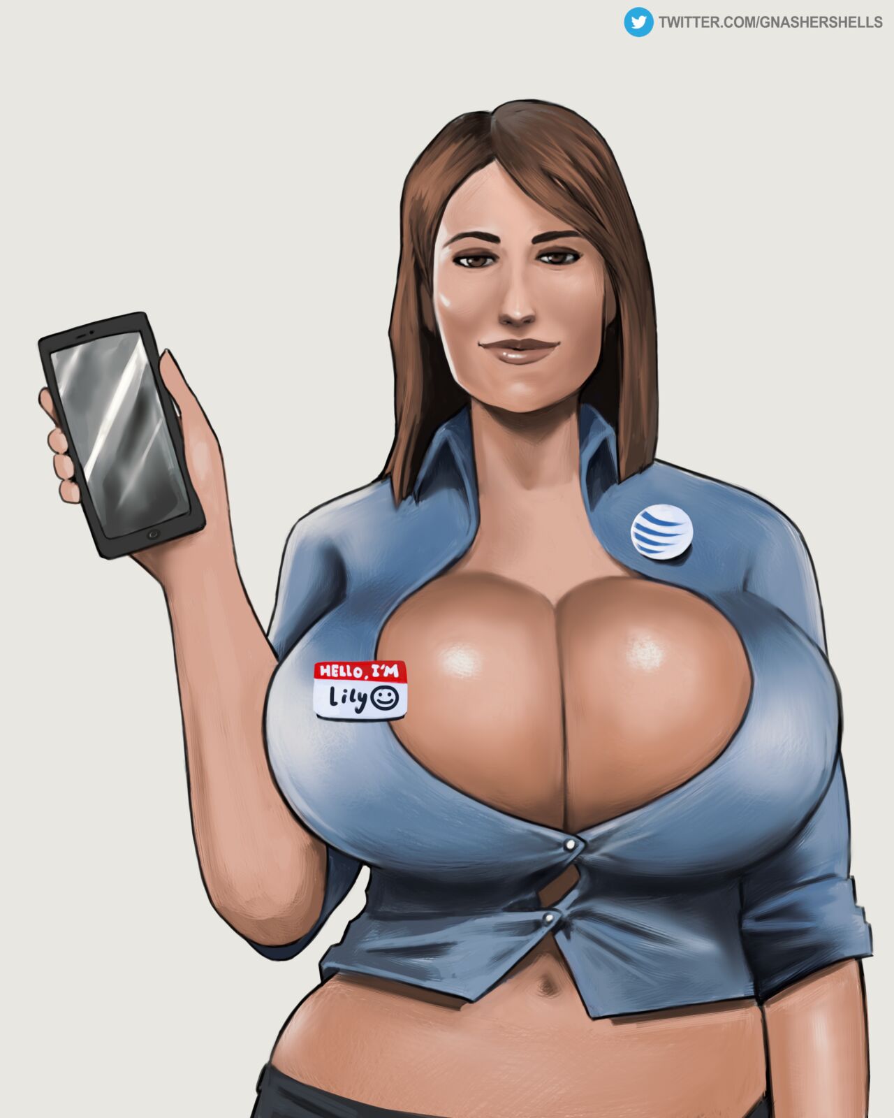 Lily Adams the AT&amp;T Girl page 3 full
