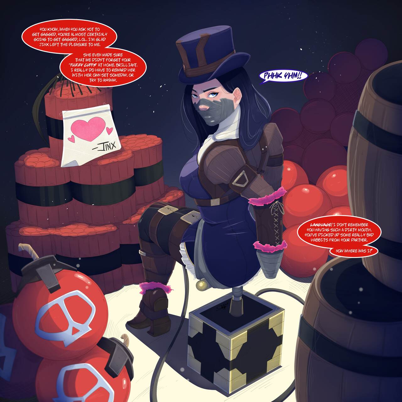 AFCait - AFK Caitlyn Skin page 3 full