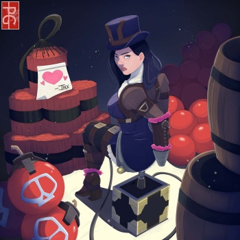 AFCait - AFK Caitlyn Skin cover