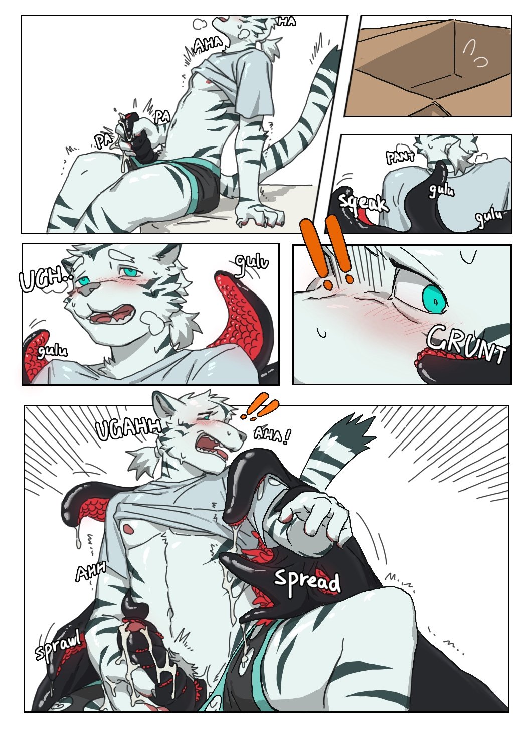 White tiger &amp; Tentacle suit page 3 full