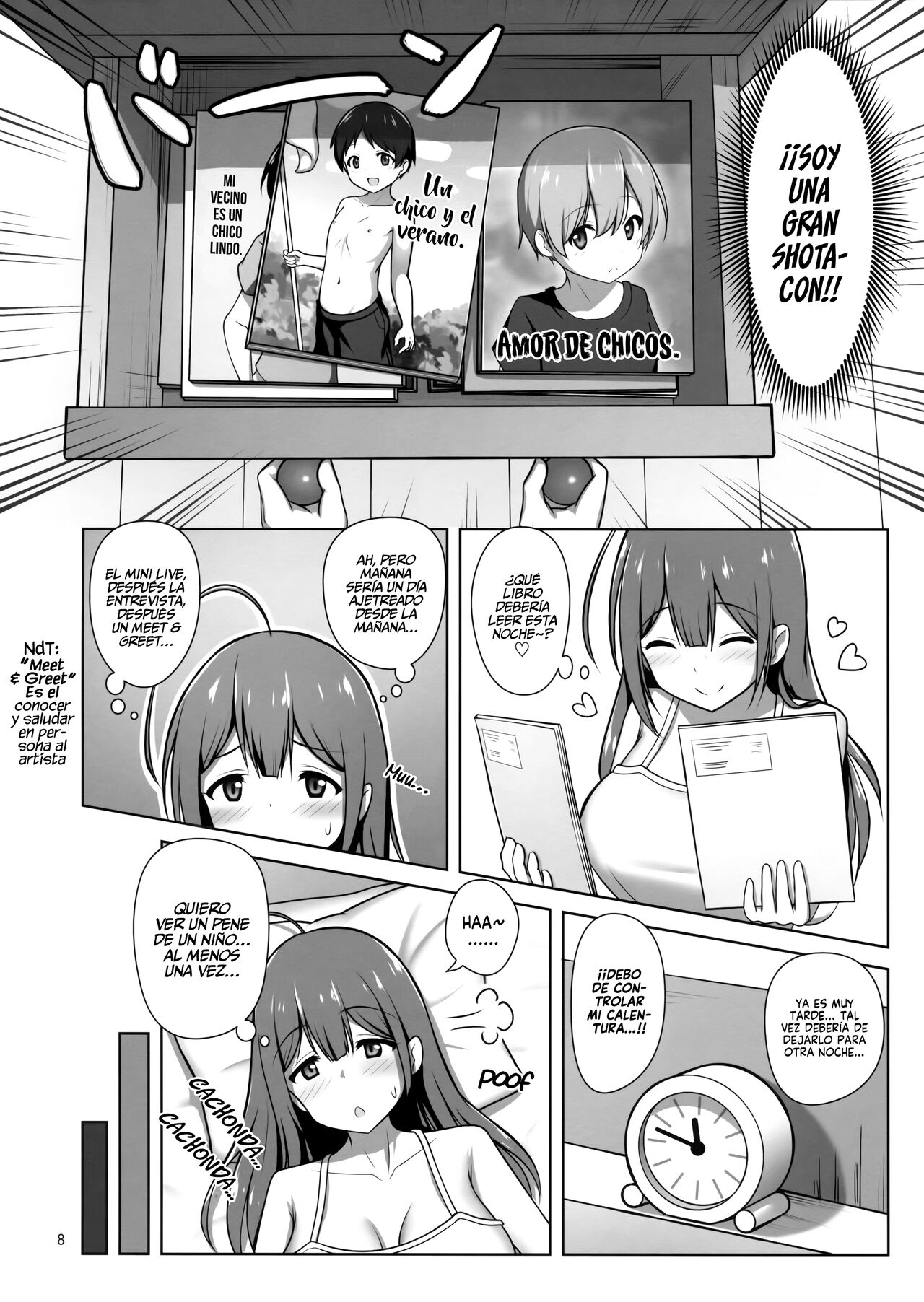 Chiyuki Onee-san ga Yasashiku Shiboritocchau Hon | Chiyuki Onee-san gentilmente me Exprime page 7 full
