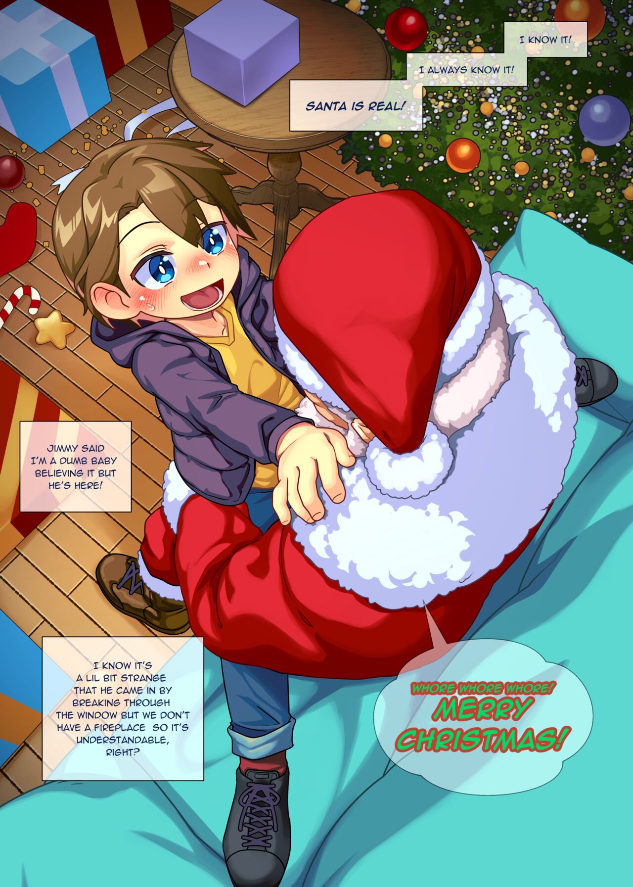 Santa Claus is cumming to town ♫ page 1 full