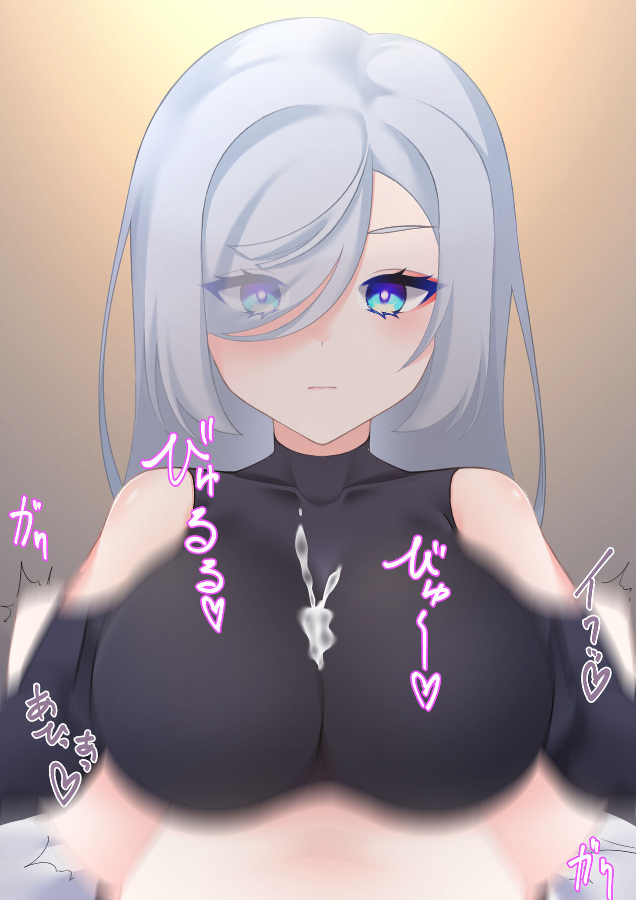 申鶴さんとパイズリえっち絵 page 2 full