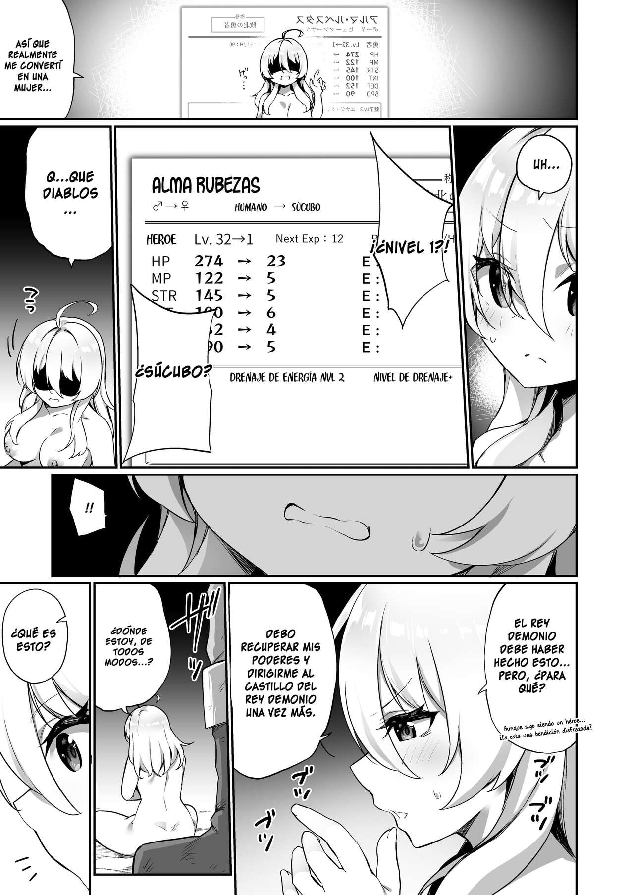 Maou ni Maketa Yuusha ga Succubus to shite Jinsei o Ouka suru Hanashi page 4 full
