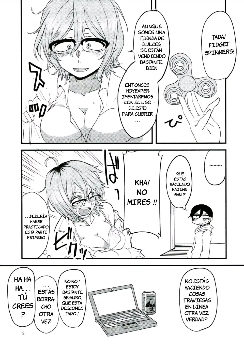 Dagashi Chichi 6 page 4 full