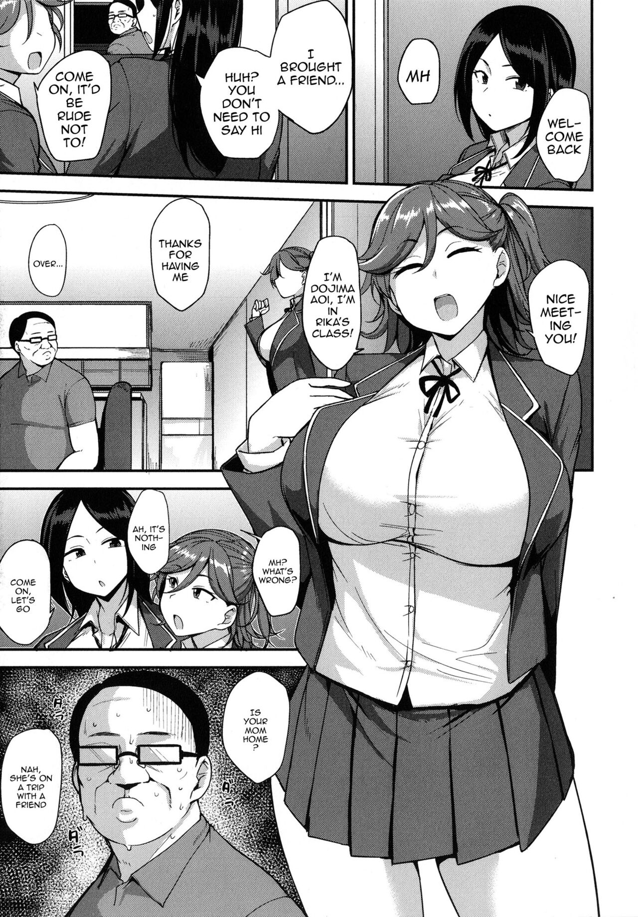 Mesu Kui Nikuirojuu no You ni Hamerarete | Bitch Eating - Fucking Them Like Beasts Ch. 1-4 page 5 full