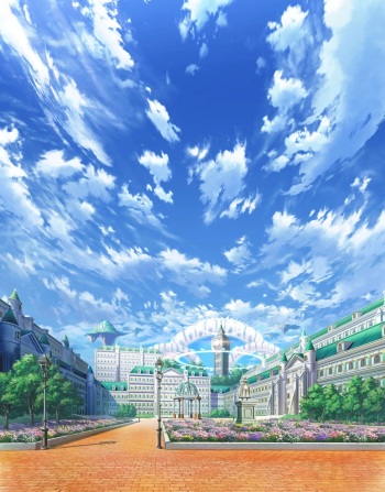 Motto! Haramase! Honoo no Oppai Isekai Oppai Maid Gakuen! Background and Miscellaneous Graphic Set cover