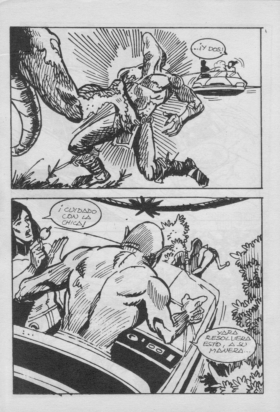 El Vengador - 004 - Largatones y lagartas page 10 full
