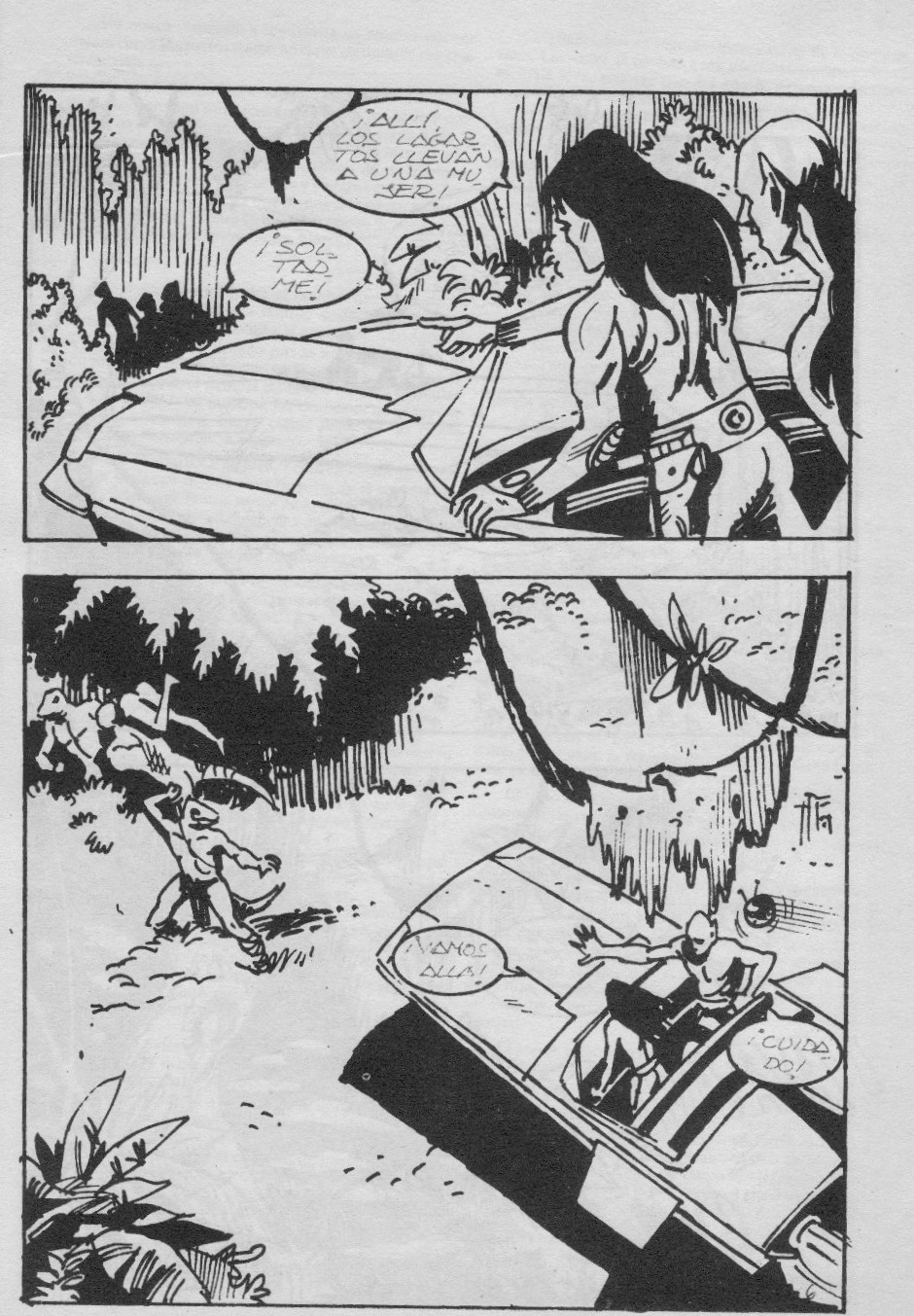 El Vengador - 004 - Largatones y lagartas page 8 full