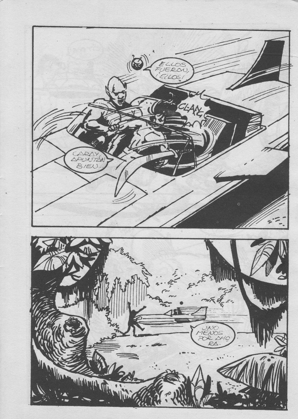 El Vengador - 004 - Largatones y lagartas page 9 full