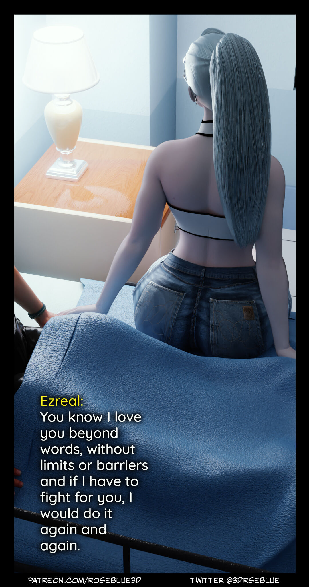Seraphine comic 3D porn league of legends  Seraphine forbidden love english page 10 full