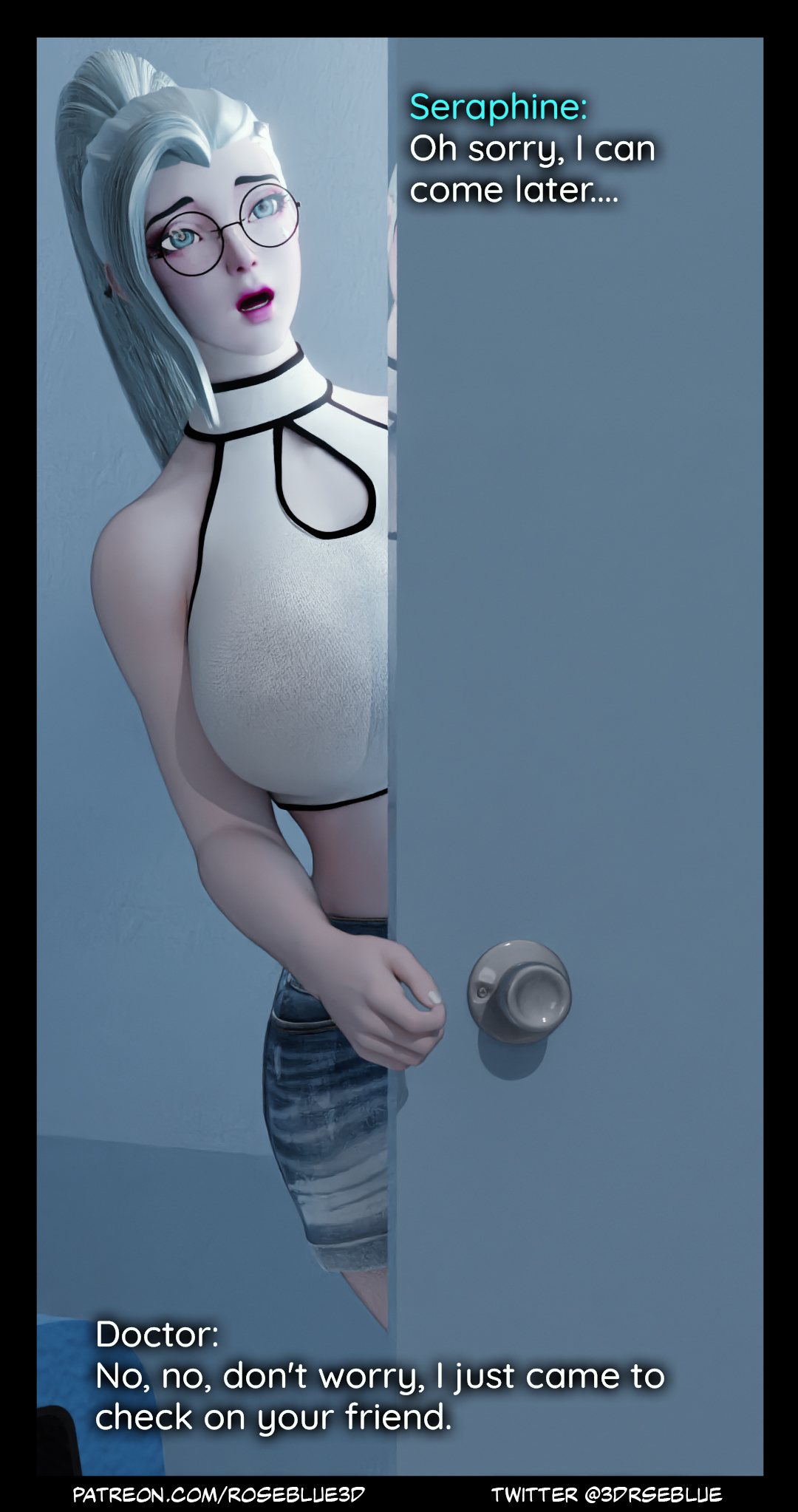 Seraphine comic 3D porn league of legends  Seraphine forbidden love english page 3 full
