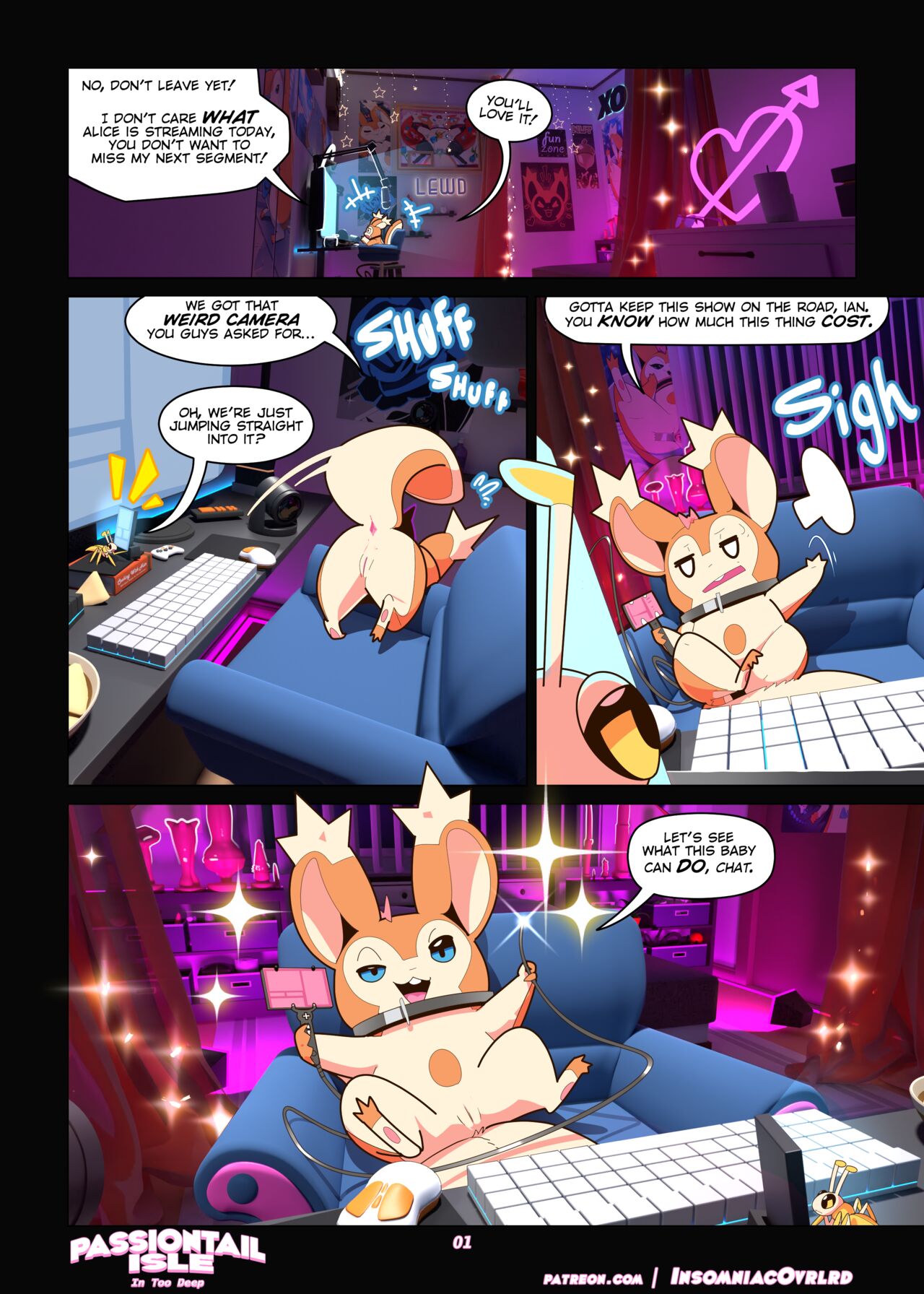 Passiontail Isle - In Too Deep page 2 full