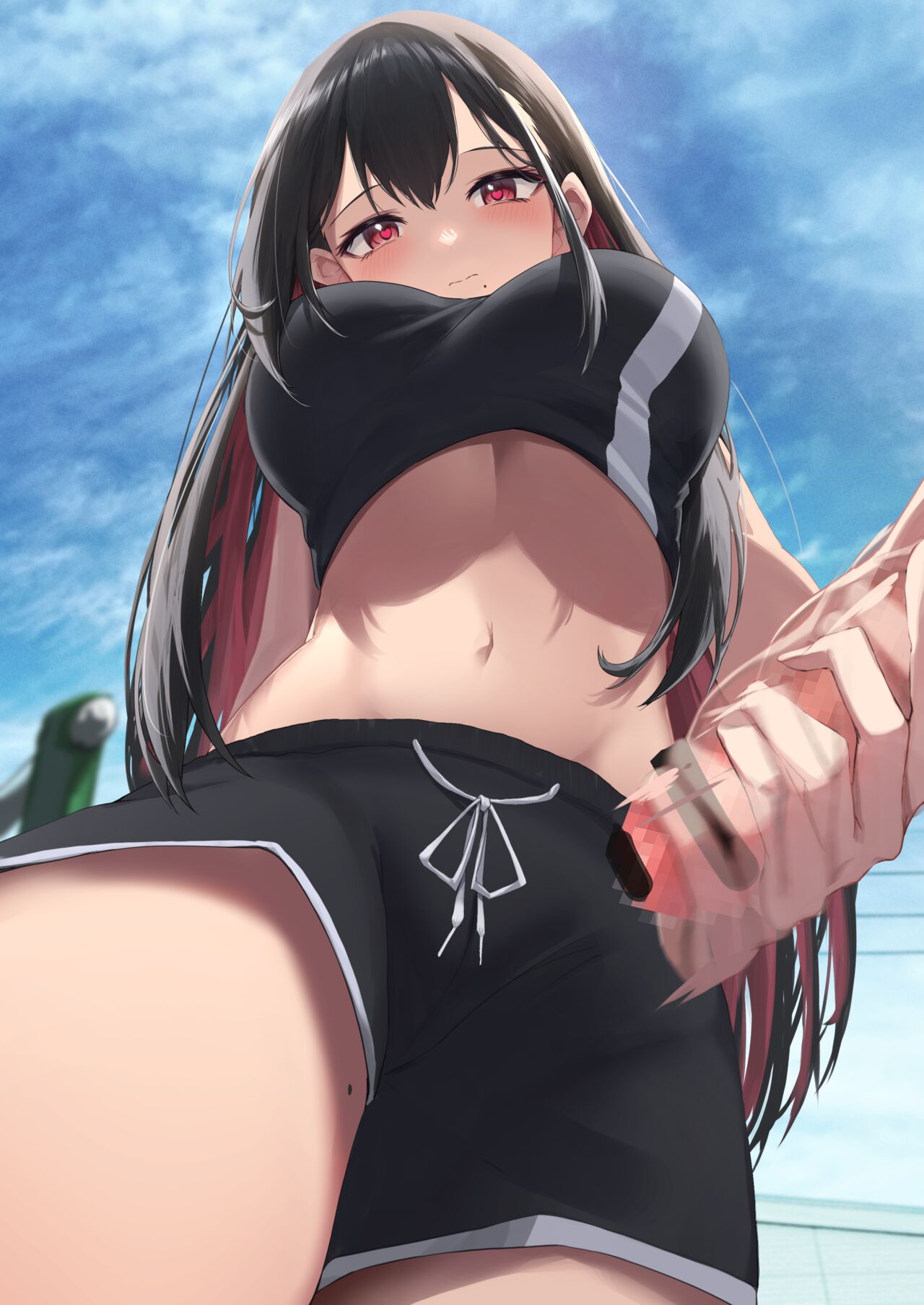 インナーカラーちゃん鉄棒えちえち差分 page 9 full
