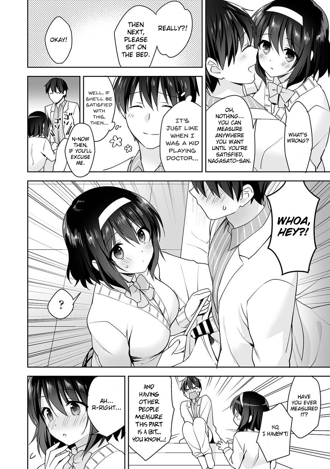 Amayakashi Jouzu no Nagasato-san ~Hokenshitsu de Yoshi Yoshi Ecchi!~ Ch. 11 page 9 full