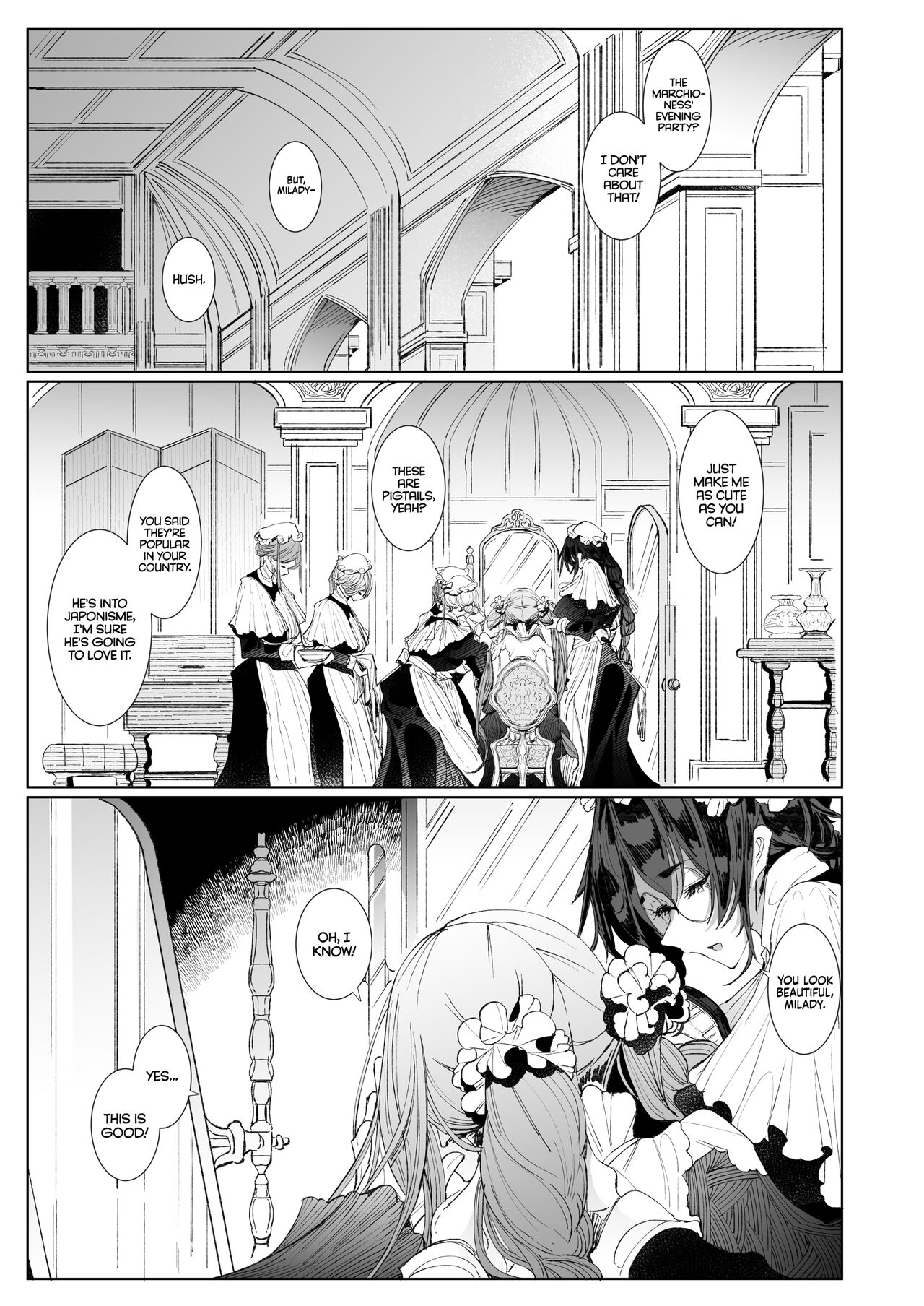 Shinshi Tsuki Maid no Sophie-san 8 | Gentleman’s Maid Sophie 8 page 2 full
