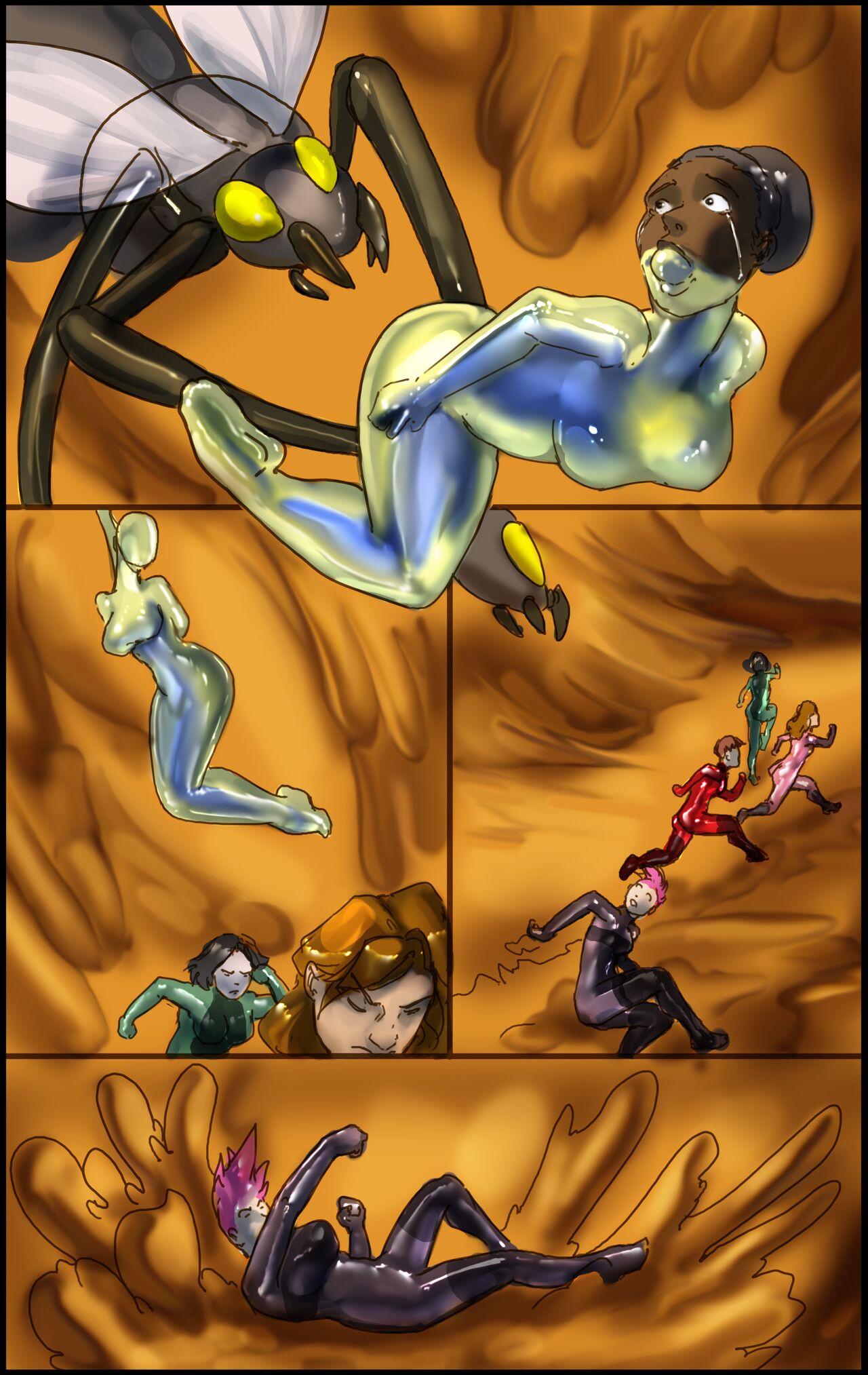 Bondage Maze Laboratory: Honey Pot page 4 full