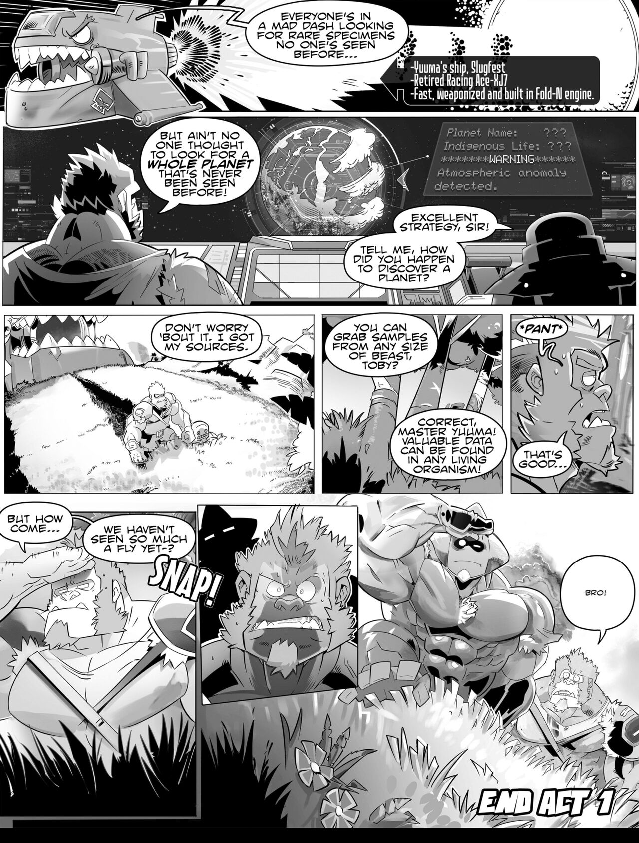 X-Zone Strikers: Episode One page 6 full