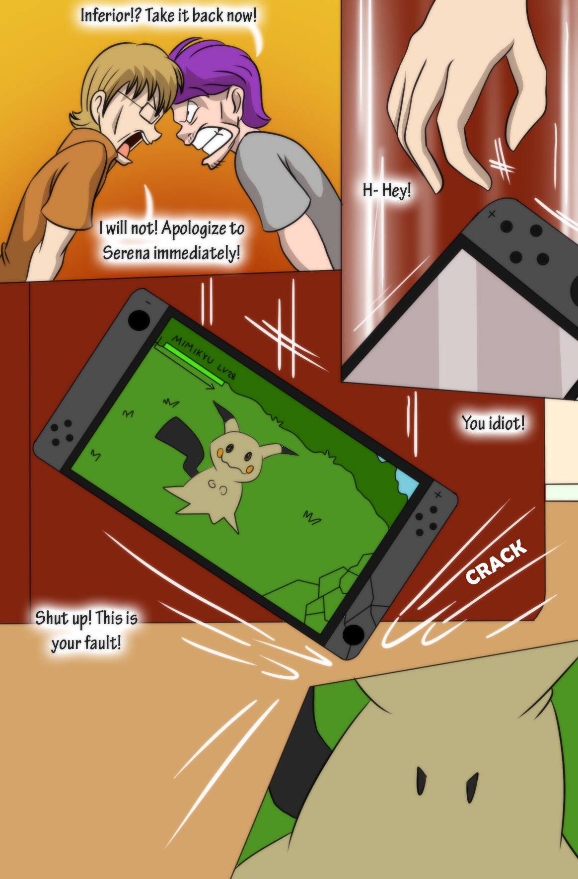 Battle of the Pokegals page 3 full
