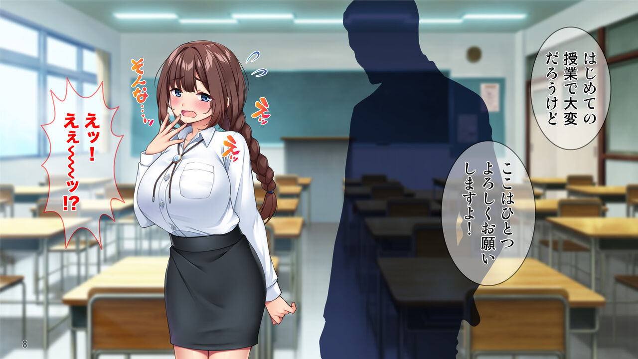 Bokki Fukahi! Mujikaku Dosukebebodi no Kyoiku Jisshu Sei Ga Danshiko ni Yattekita! ? page 9 full
