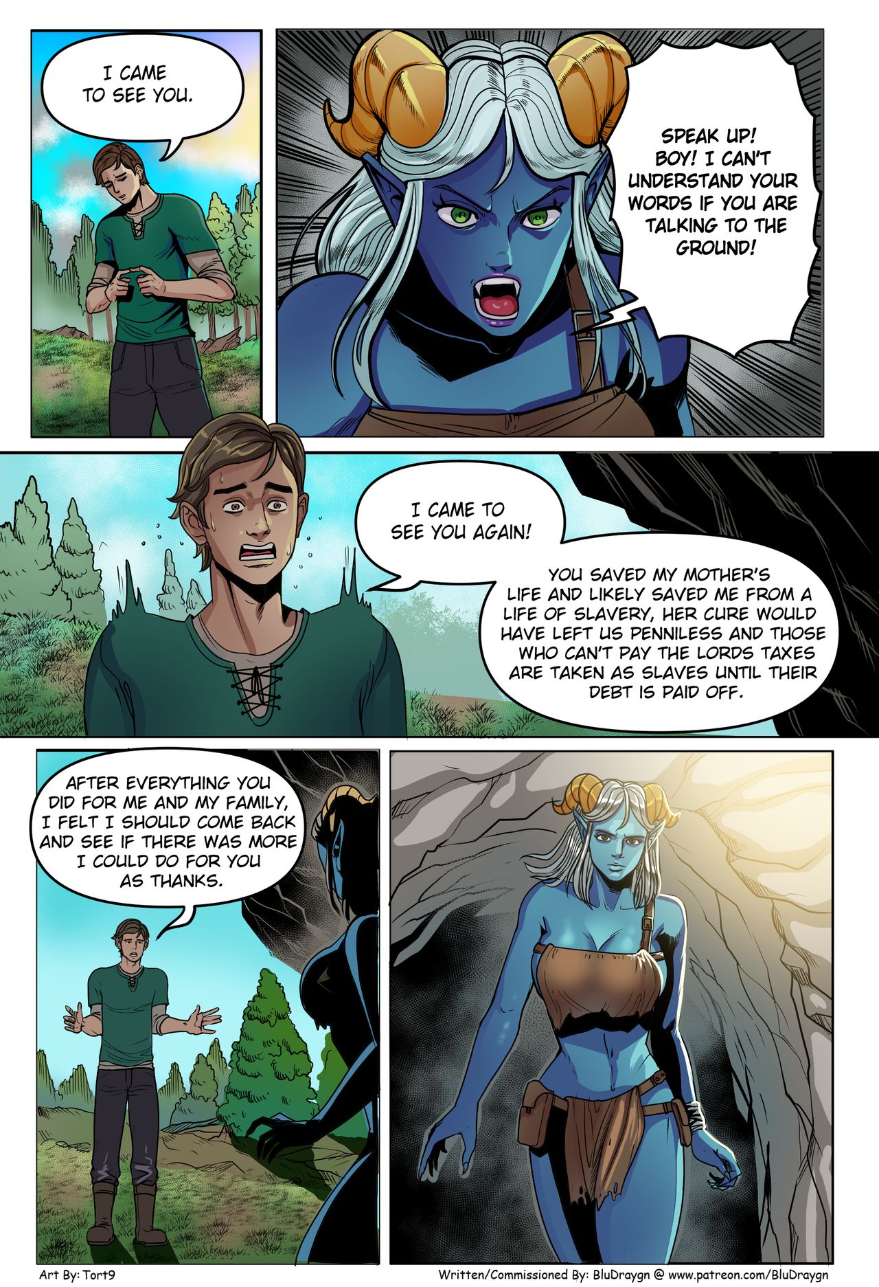 Oni and the Farmer page 3 full