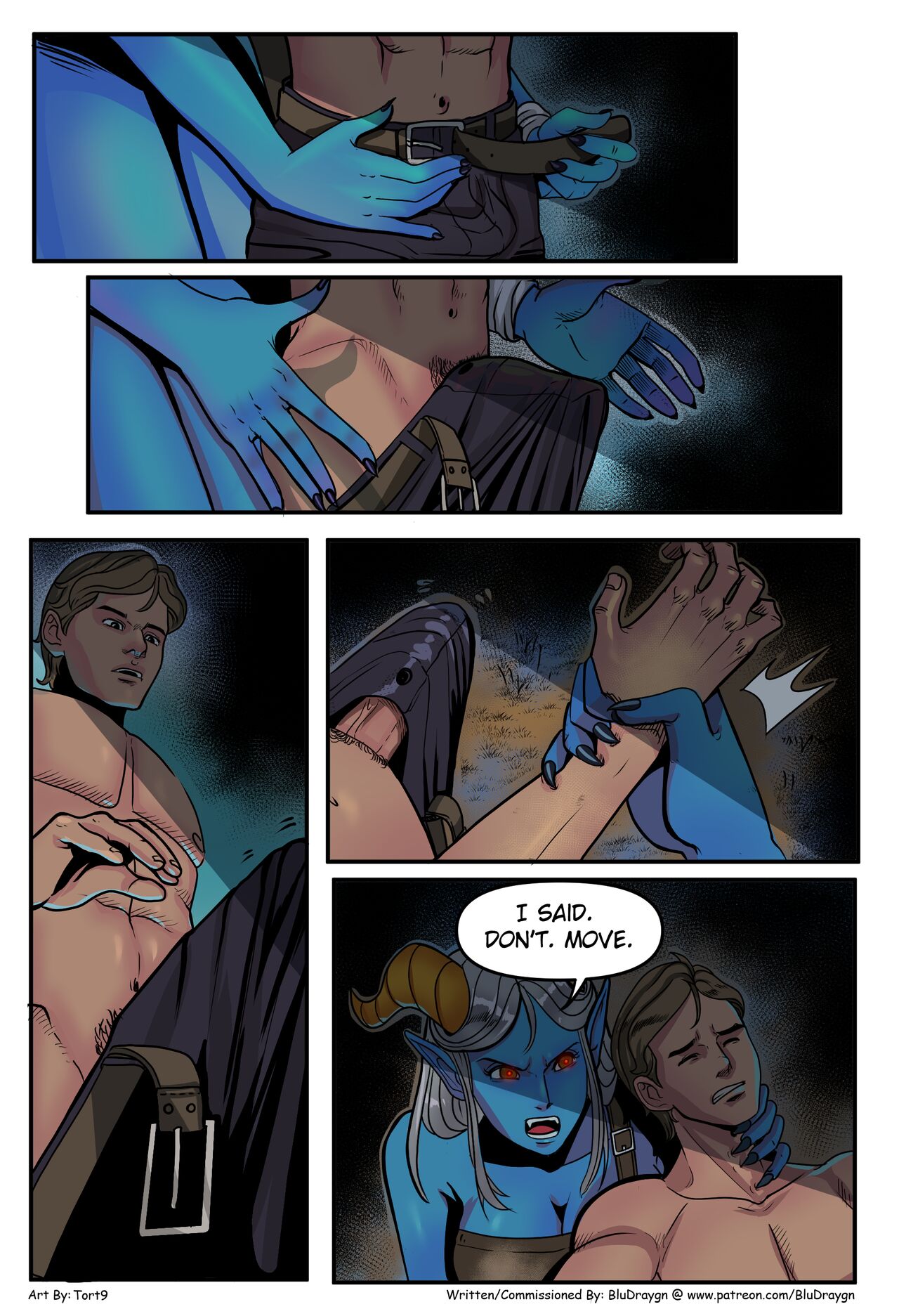 Oni and the Farmer page 8 full