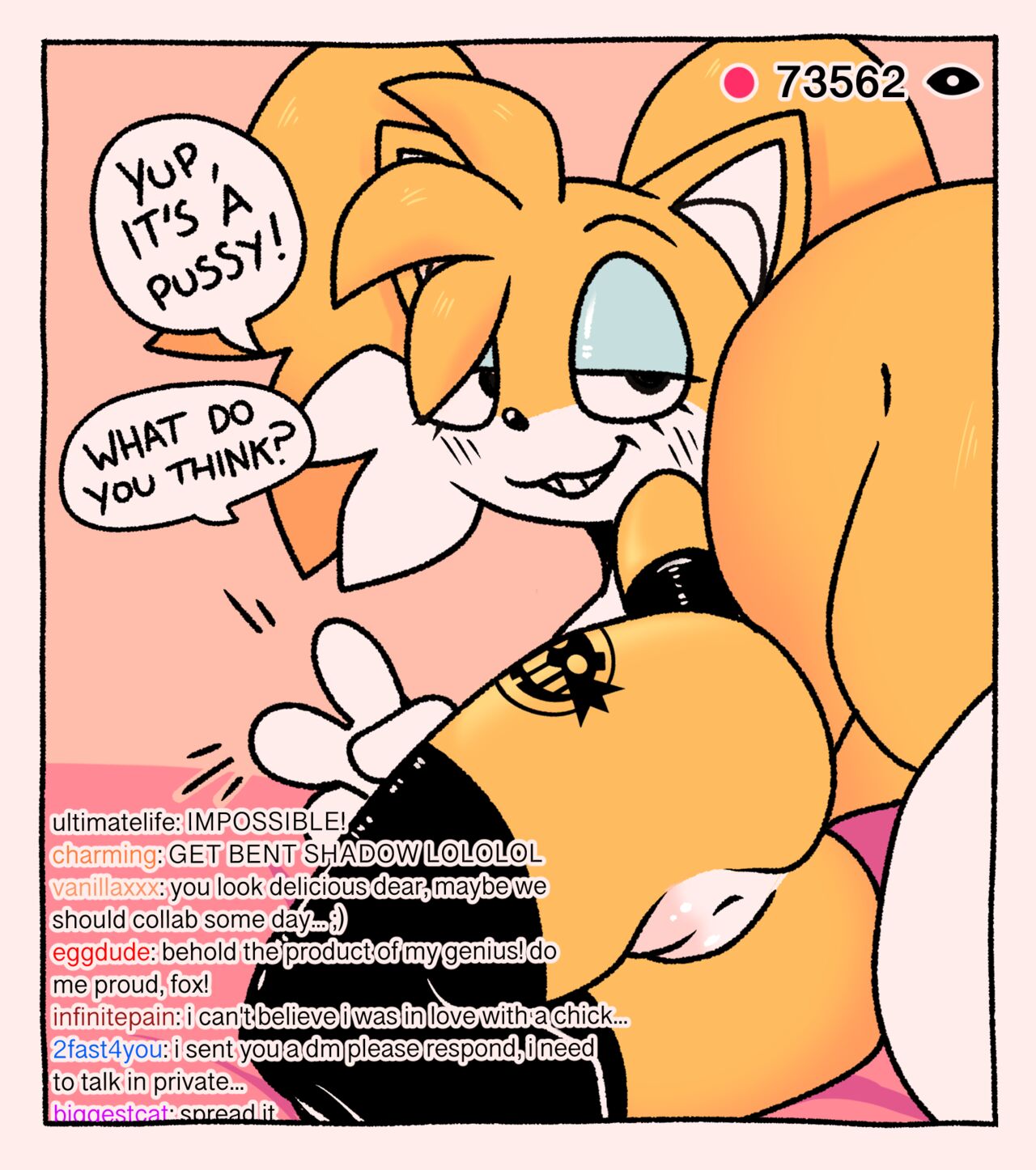 Tails' Spectacular Boob Heist! page 4 full