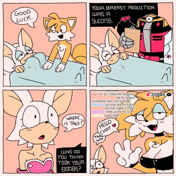 Tails' Spectacular Boob Heist! cover