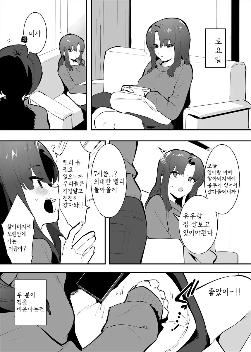 Shiteru Kyoudai no Kyuujitsu | 하는 남매의 휴일 page 3 full